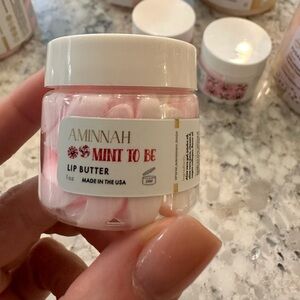 Aminnah Natural Lip Butter (mask) - Mint to Be
